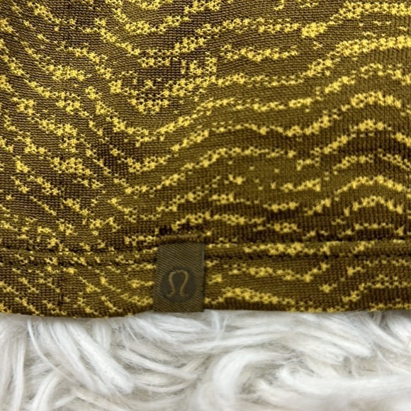 Lululemon Train to Be Tank Top Ripple Wave Deep Artifact / Auric Gold - Picture 5 of 5